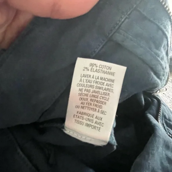 NILI LOTAN Jenna Pant, Teal Blue, Size 10, EUC